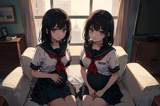 サンプル画像2:援交の姫 vol.10(blue moonのAI画房) [d_355206]