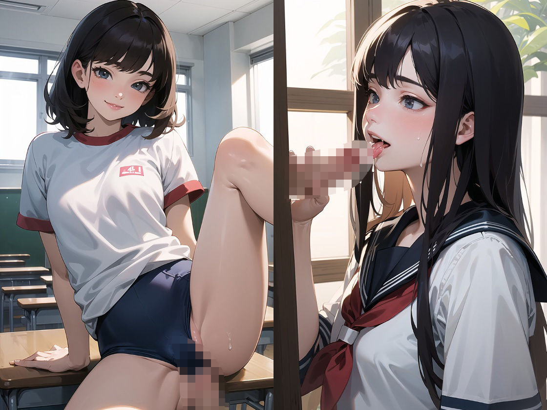 【4K高画質】放課後の教室でイクのが大好きな彼女