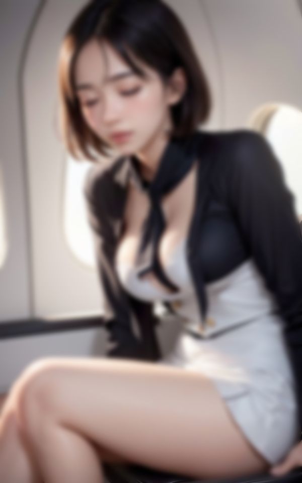 サンプル画像1:睡眠薬で眠らされた新人CAの身体チェック(AIトゥナイト) [d_355245]