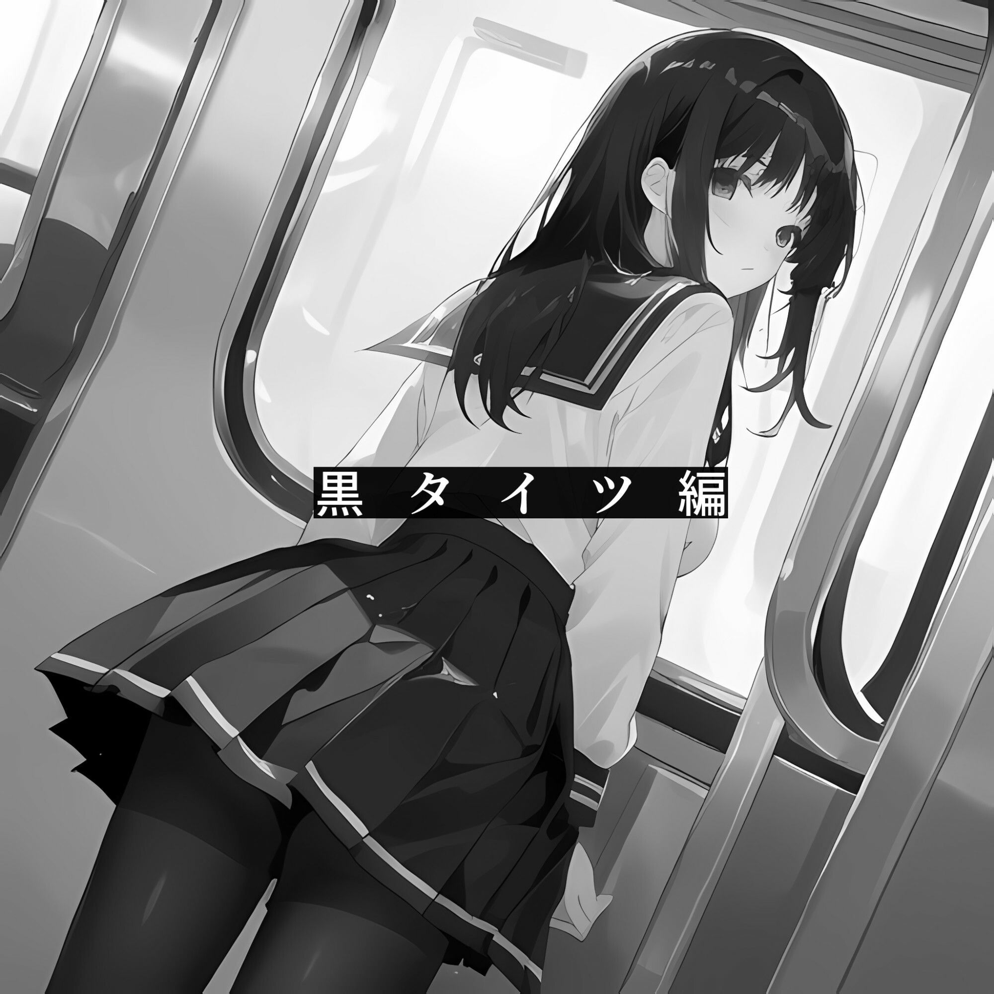 サンプル画像2:制服女子×ぶっかけ（電車編）(電脳戯画) [d_355259]
