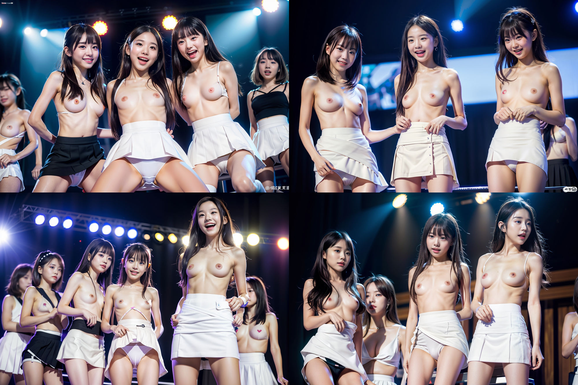 貧乳アイドルグループ203pのサンプル画像 6