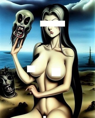 サンプル画像3:巨乳ホラー（003）: 恐怖！首狩り族の娘！遭遇したら刀抜かれる前に、さっさと抜いて逃げるべし！（50 pics）(MUTANTITS) [d_355354]