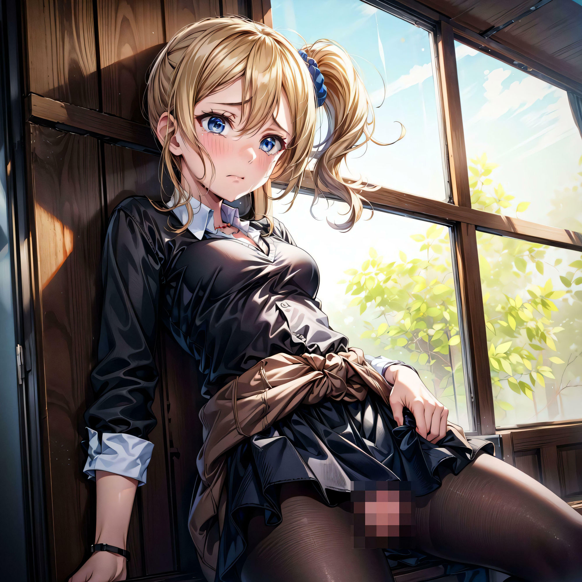 サンプル画像1:早○愛は おもらししたい(ねこのひげ) [d_355426]