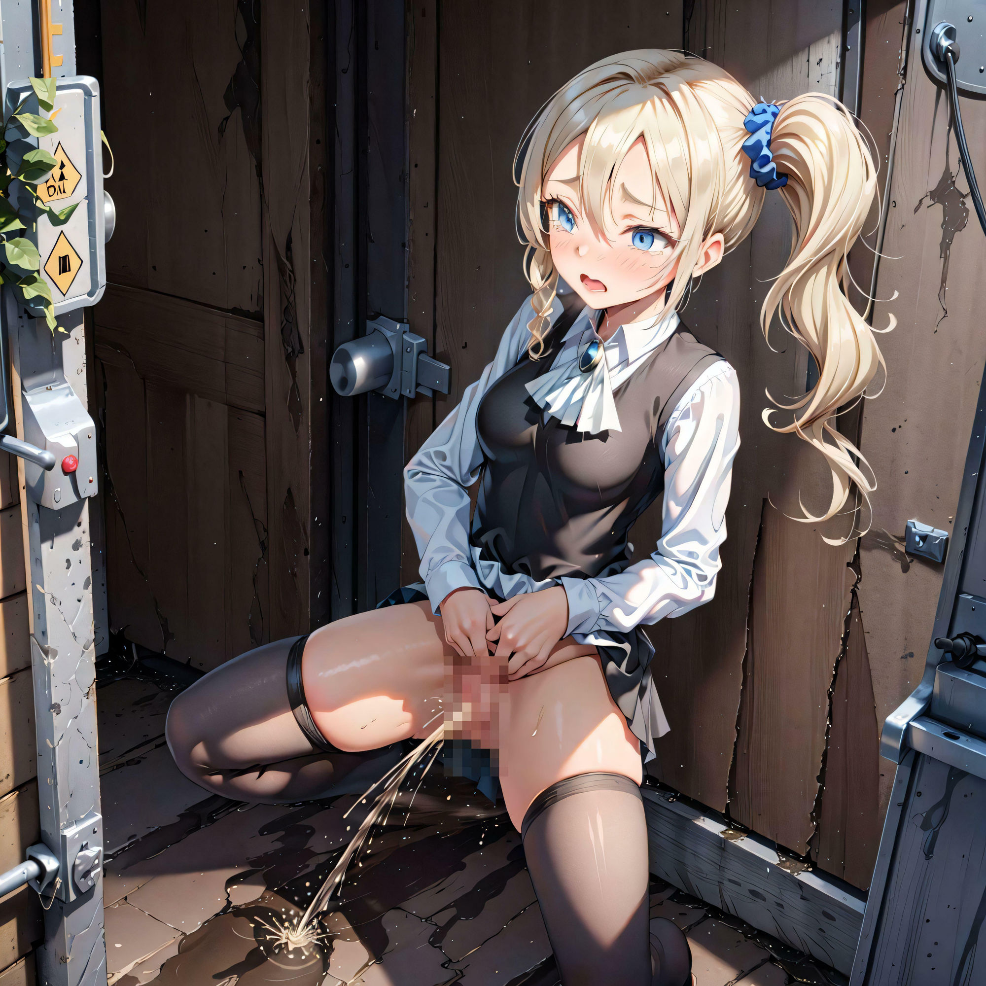 サンプル画像6:早○愛は おもらししたい(ねこのひげ) [d_355426]