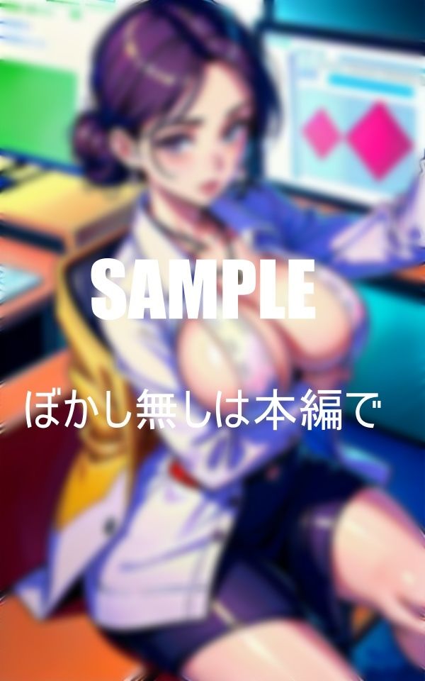 サンプル画像2:誘惑しすぎるキュートOLたち勤務中も止まらぬ溢れ出す色香 男性社員たちの気を引くことに夢中 毎晩イかなきゃ満足できない性欲(Fサークル) [d_355431]