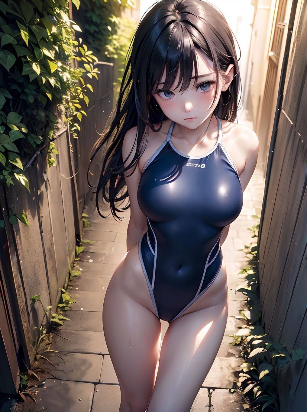 サンプル画像4:450P 水着 マイクロビキニ 競泳水着(え〜あい出版) [d_355529]