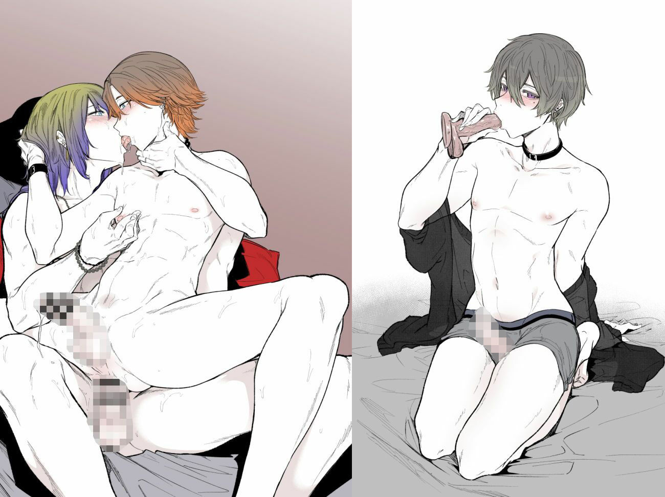 サンプル画像2:illustrations. BL.女装.男の娘(HIDARIkiki) [d_355548]