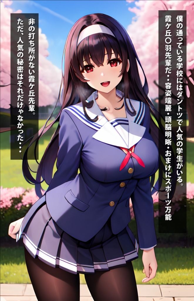 サンプル画像1:冴えない学園でみんなのオナホ〜霞ヶ丘〇羽〜(えろアニメ研究所) [d_355621]