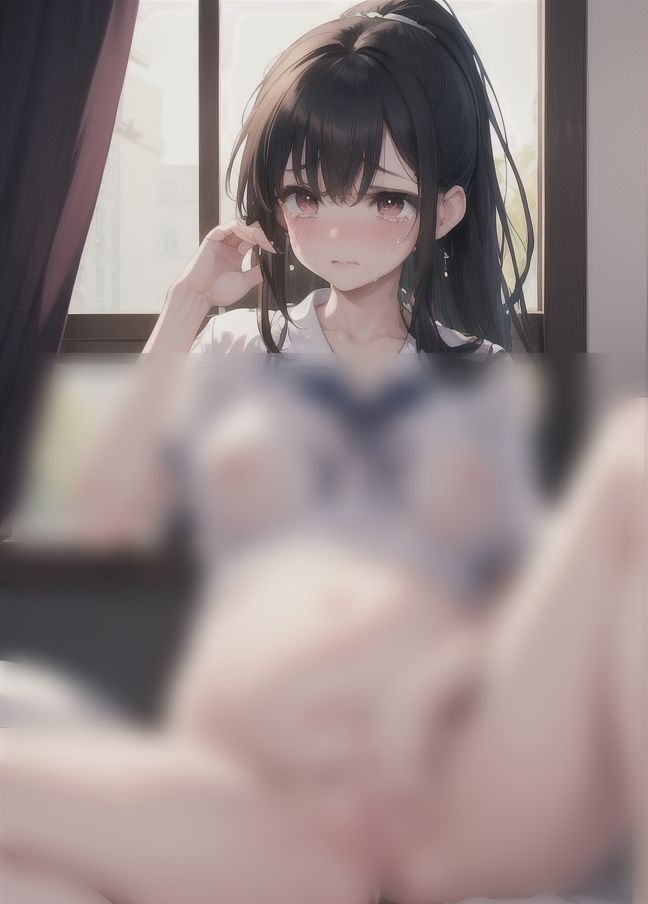 サンプル画像1:すでに妊娠済み！ボテ腹JKに中出し(ホワイトハウス) [d_355646]