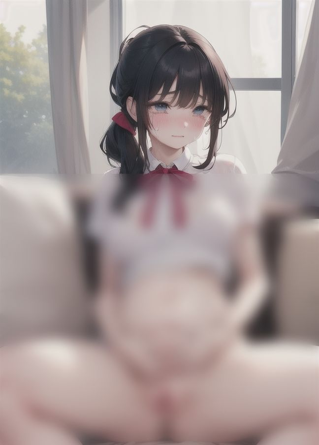 サンプル画像4:すでに妊娠済み！ボテ腹JKに中出し(ホワイトハウス) [d_355646]