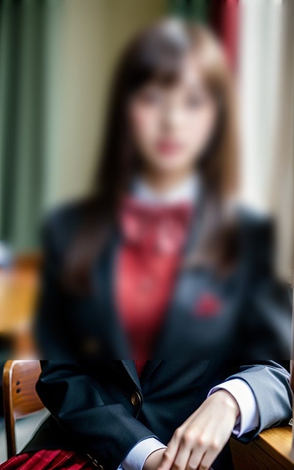 サンプル画像2:【ブレザー】エッチめがねブレザー娘〜制服マニア249人〜(マスターベーション研究所) [d_355790]