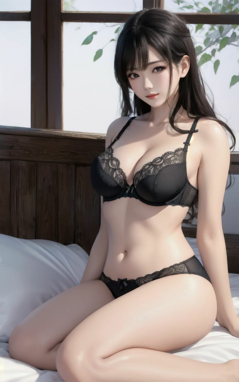 サンプル画像3:【超高画質グラビア写真集】爆乳母の下着。癒しの50枚〜6巻〜(あふれる母性【AIイラスト】) [d_355816]