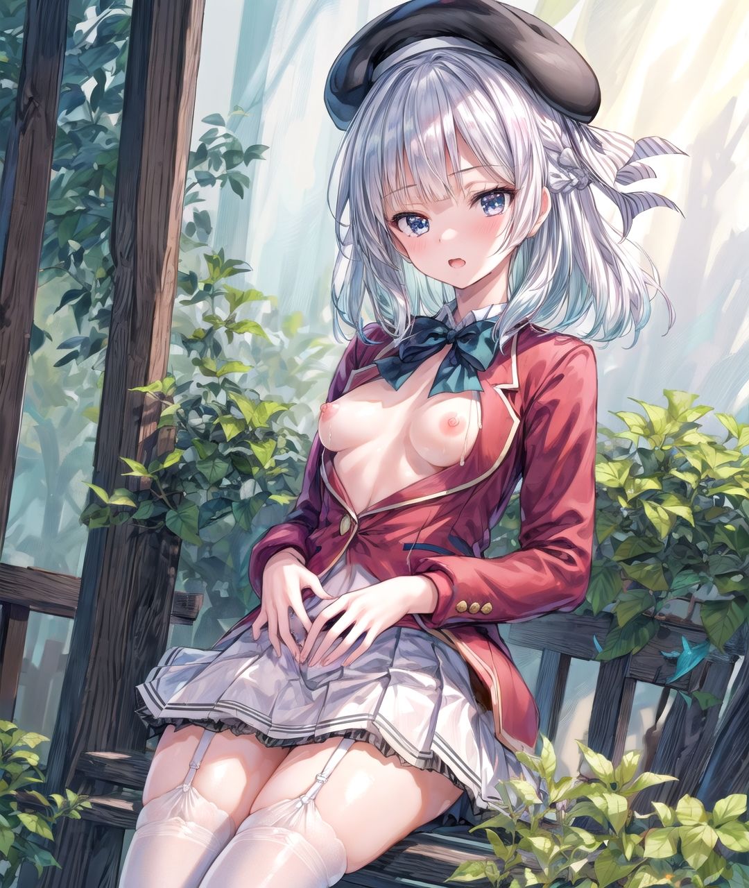 サンプル画像2:美少女たちのひととき・坂柳〇栖（よう実）(Aark) [d_355819]