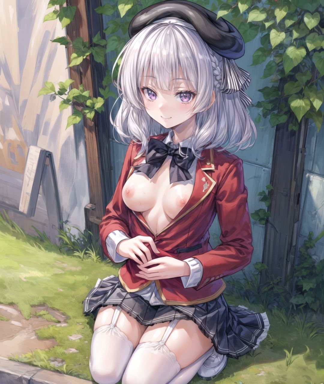 サンプル画像5:美少女たちのひととき・坂柳〇栖（よう実）(Aark) [d_355819]