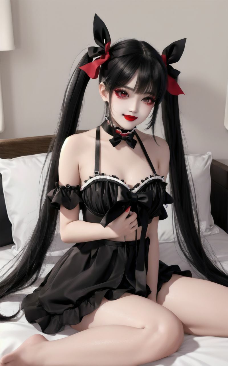 サンプル画像2:【超高画質グラビア写真集】地雷系女子の下着。かわいい50枚〜6巻〜(ruana) [d_355837]