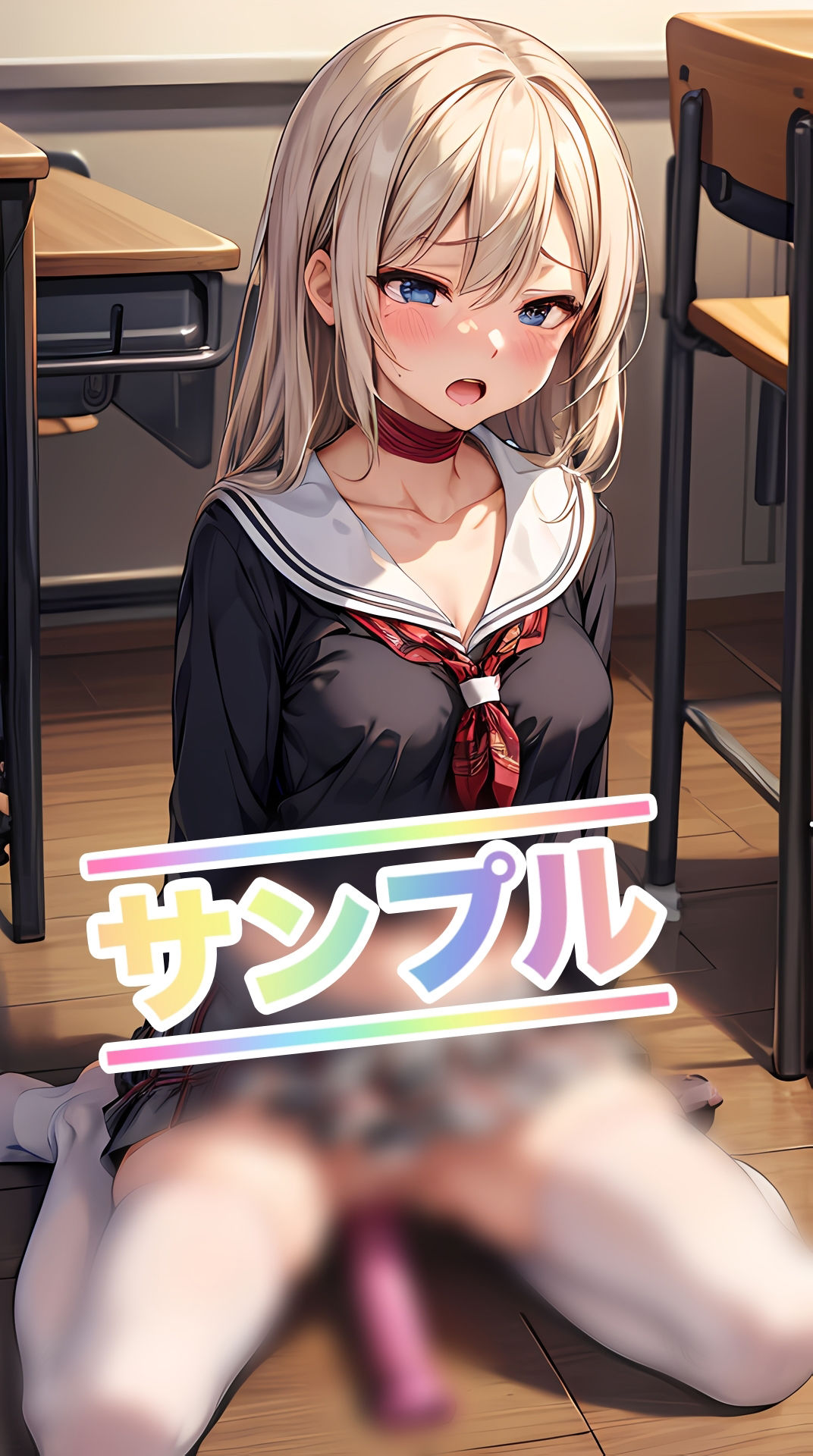 サンプル画像1:《制服巨乳玩具》画像235枚(AI学園) [d_356007]