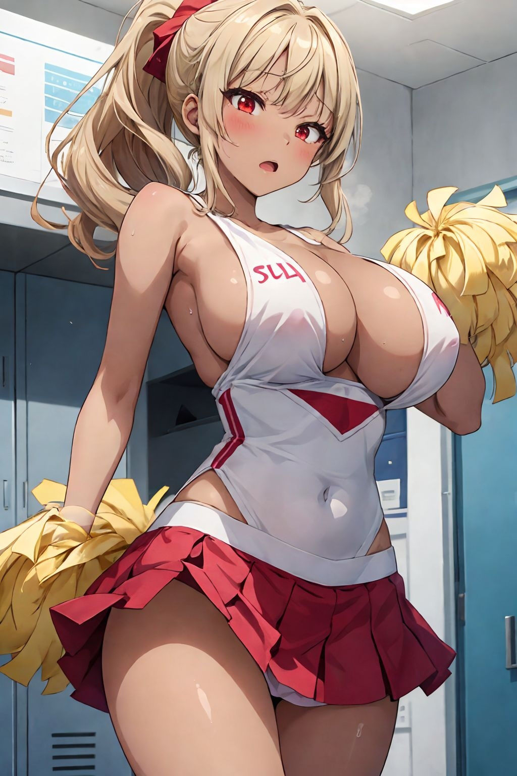 サンプル画像2:S級チアガール GOGO中出し(アルファツー) [d_356023]