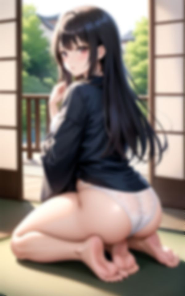 サンプル画像5:童貞の僕が着物美人の魅せるお尻で挑発されて…。(えいあいレボ) [d_356059]