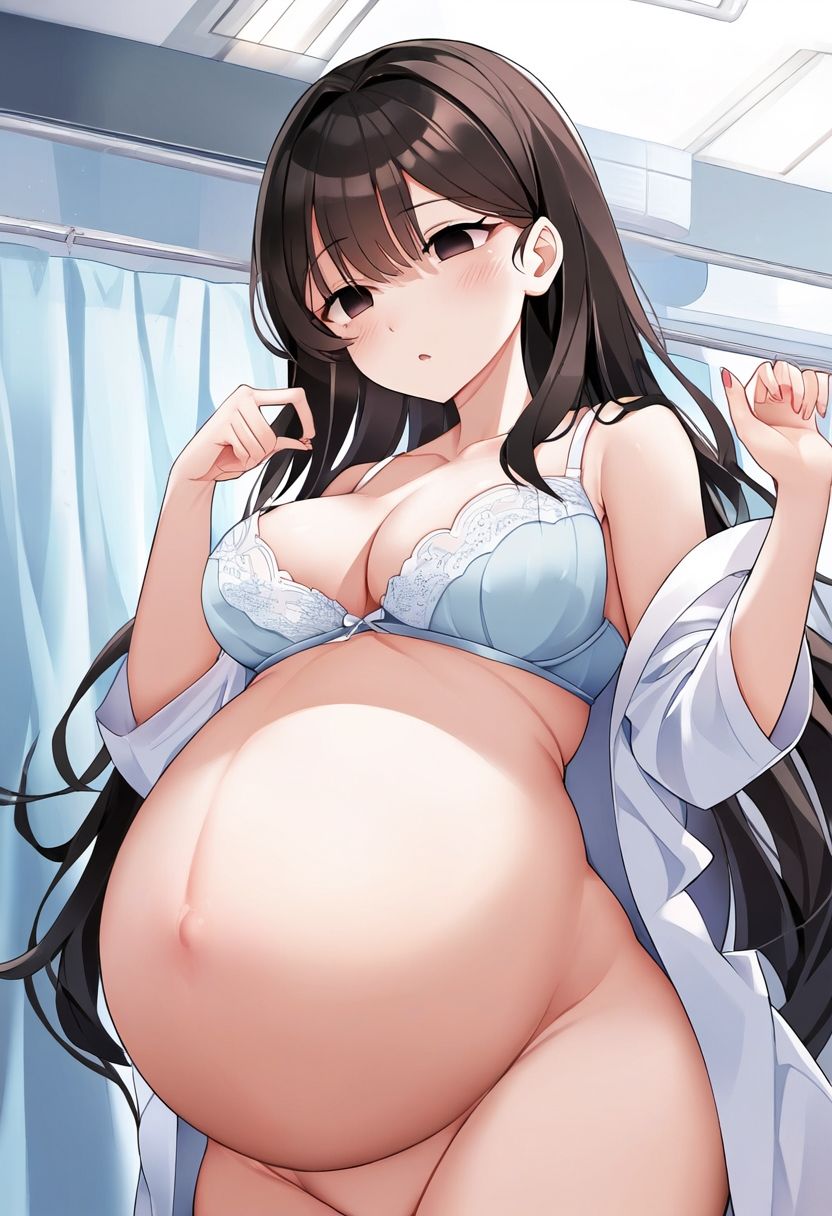 サンプル画像4:催●病院・出産直前妊婦がいっぱいいる産婦人科でイタズラセックスし放題（ぶっかけ・下着・妊娠・病院・ナース・女医）イラスト500枚(絵師たか) [d_356070]