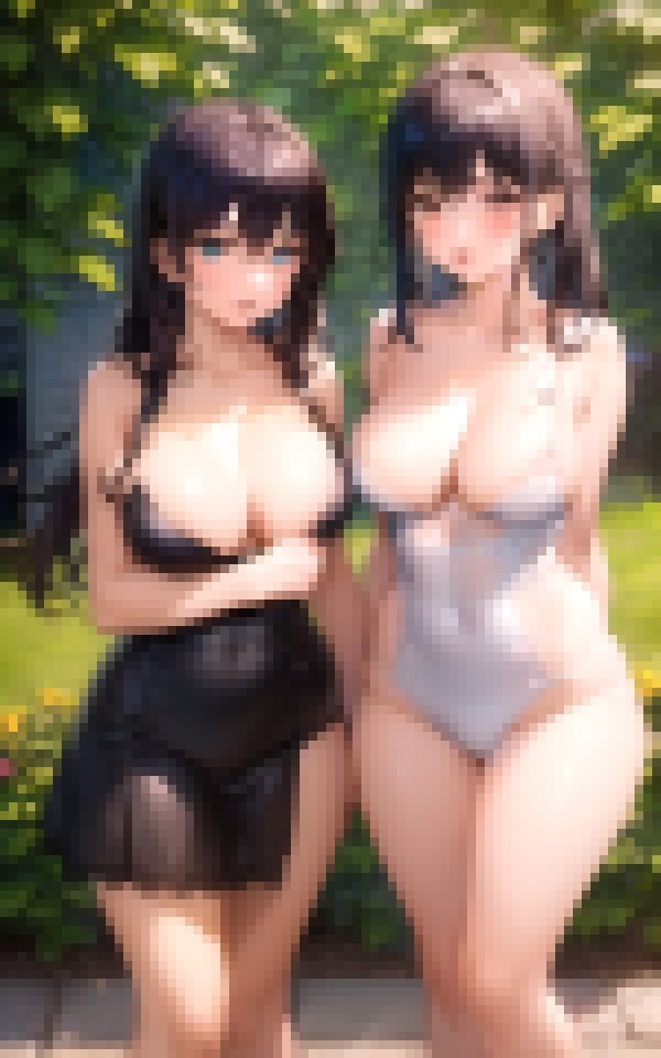 サンプル画像6:メイド達はレズでした…そして(妖艶幻想曲) [d_356088]