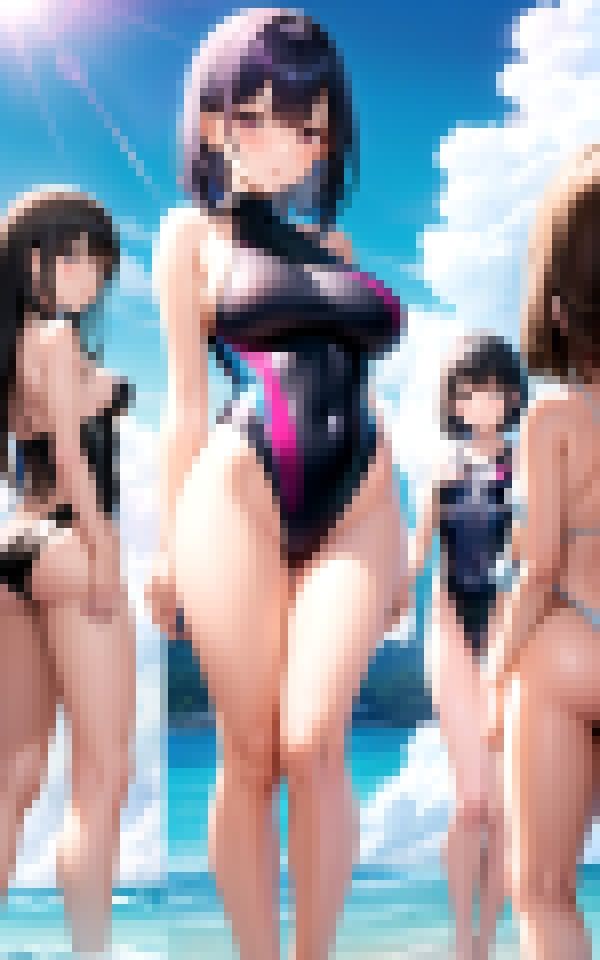 サンプル画像1:巨乳水泳部はみんな痴女でした(妖艶幻想曲) [d_356100]