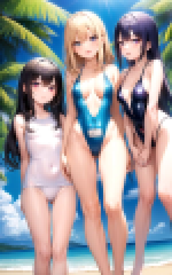 巨乳水泳部はみんな痴女でしたのサンプル画像 6