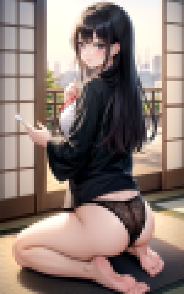 サンプル画像4:未亡人〜一回忌に旦那の部下と…〜(色香演算) [d_356109]