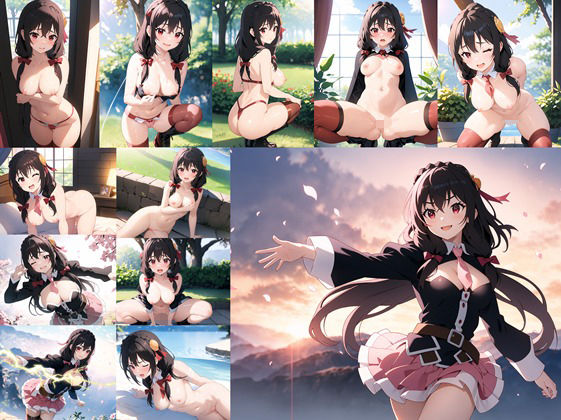 サンプル画像1:この〇ば、ゆんゆ〇のAI・CG集(メメントモリ) [d_356127]