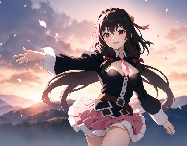 サンプル画像2:この〇ば、ゆんゆ〇のAI・CG集(メメントモリ) [d_356127]