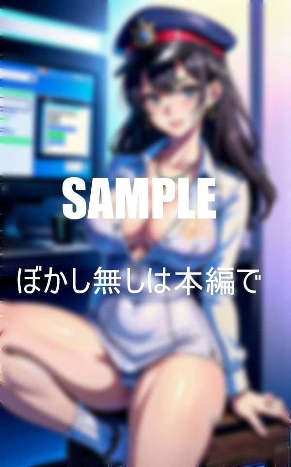 サンプル画像5:淫乱すぎる女性警察官 公職ゆえのストレスか止まらない性欲 相手が犯人だろうと誰だろうと下半身が寂しいアラサー女性警察官の溢れ出す情欲は止められない(Hサークル) [d_356206]