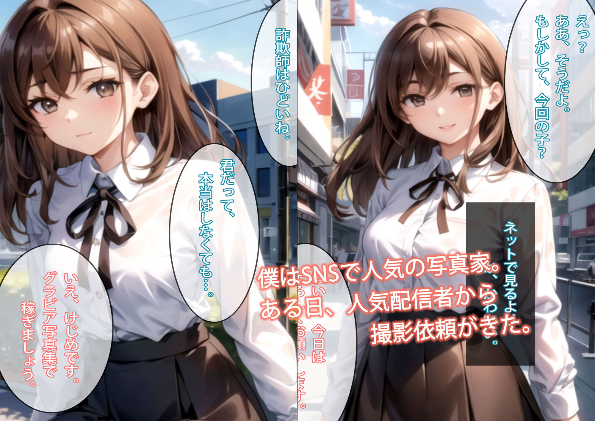 サンプル画像1:有名配信者 撮影会エロCG集【AI生成】(タイガーAIランド) [d_356287]