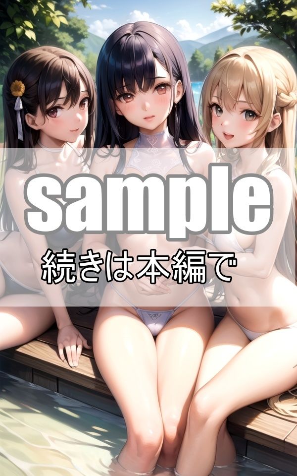 サンプル画像6:えっちで有名な先輩にプールに誘われて・・・(好色シミュレーション) [d_356295]