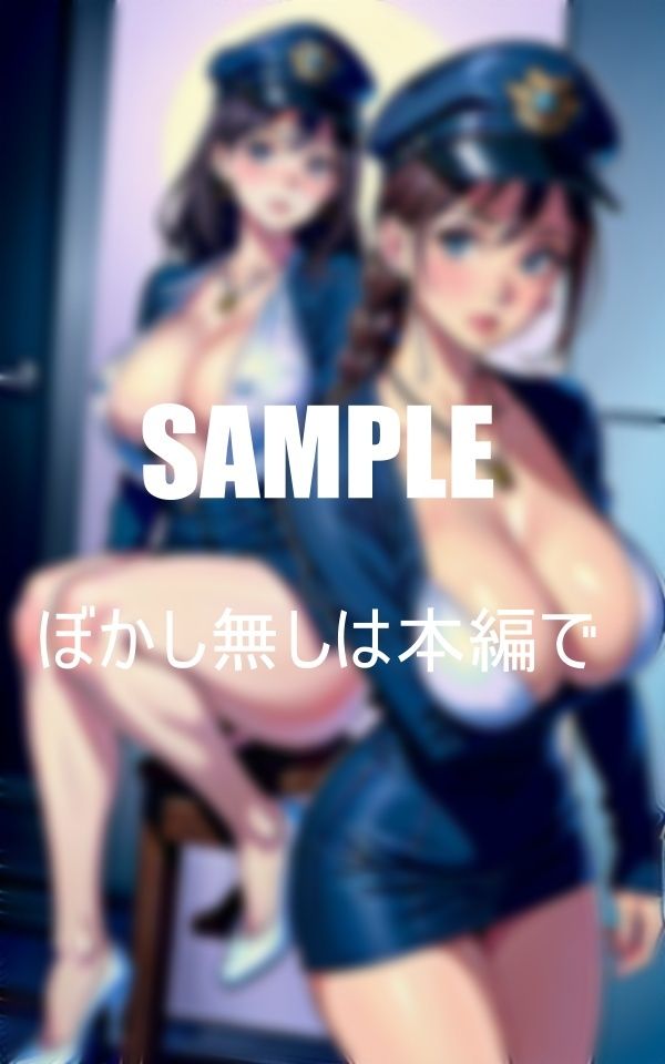 サンプル画像2:女性警察官の淫らな下半身(Hサークル) [d_356306]