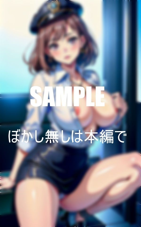 サンプル画像4:女性警察官の淫らな下半身(Hサークル) [d_356306]
