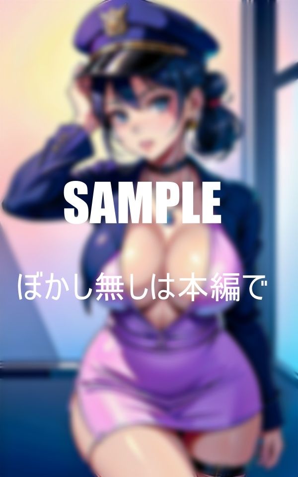 サンプル画像5:女性警察官の淫らな下半身(Hサークル) [d_356306]
