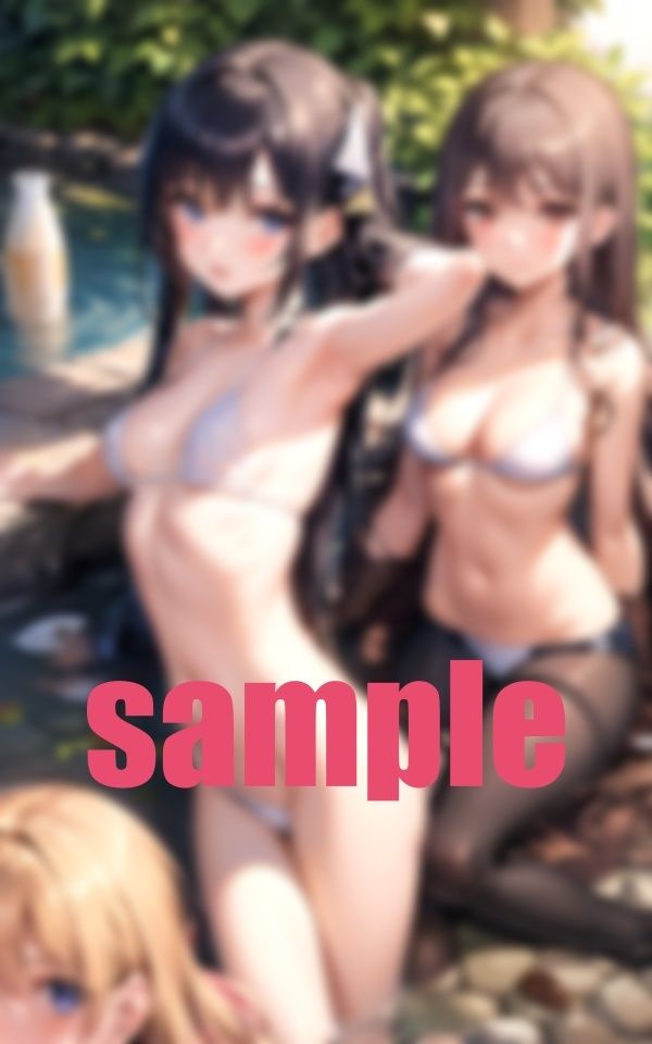 サンプル画像3:水中接待！無礼講-もてあそばれたいおじさんおいで-(敬天AI人) [d_356373]