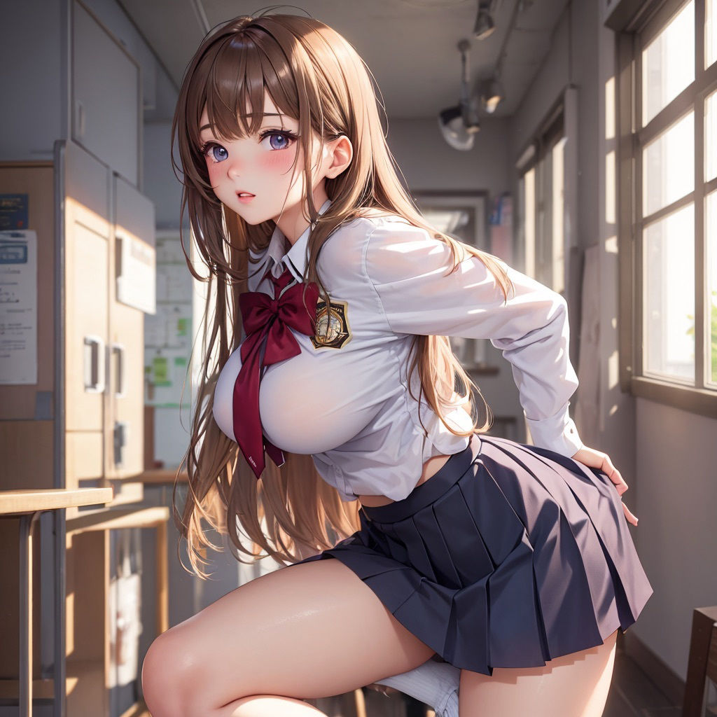 サンプル画像4:巨乳学年のマドンナを脱がして犯しまくった(Zekkei) [d_356383]