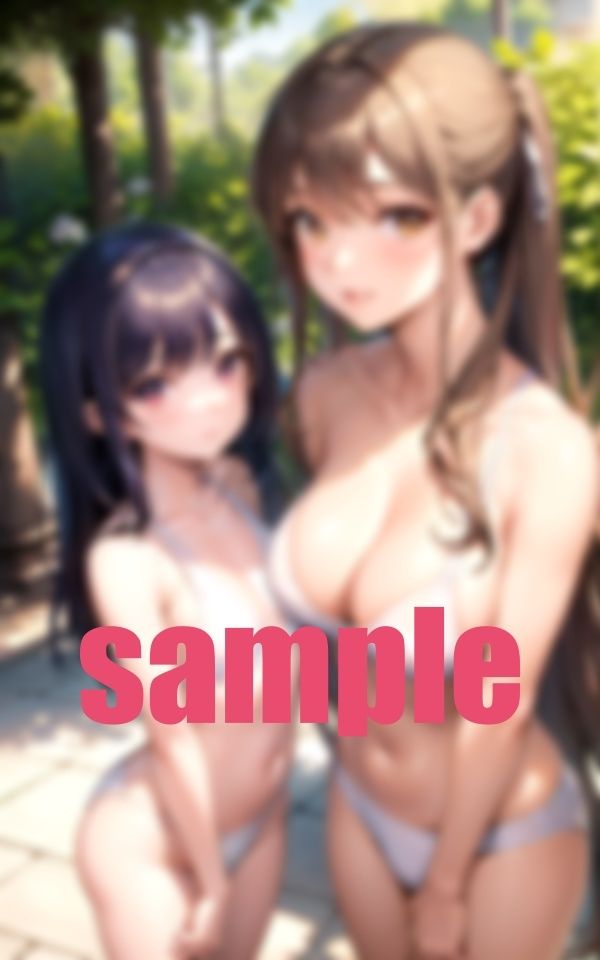 サンプル画像1:痴女民プール！露出度高め！出会える！(ちいこさん) [d_356389]