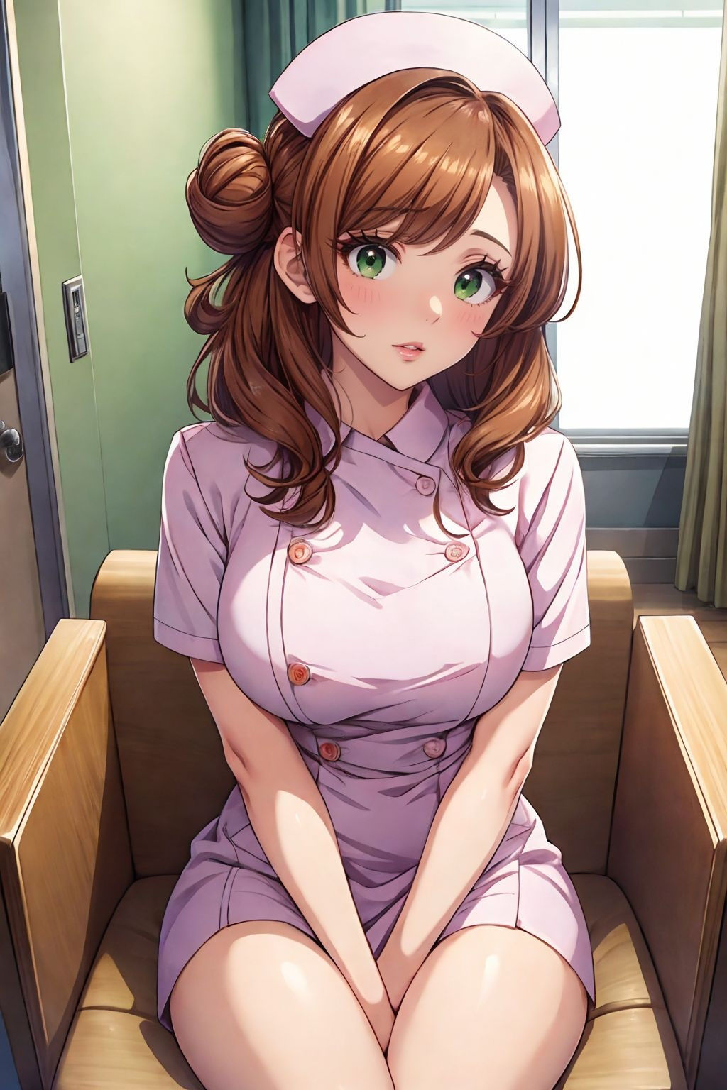 サンプル画像1:おっとりなーす変態看護師(チルフォー) [d_356403]