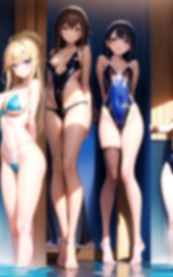 サンプル画像3:ビーチで出会った淫乱水着ギャルに初めての撮影会(えいあいLOVE出版) [d_356424]