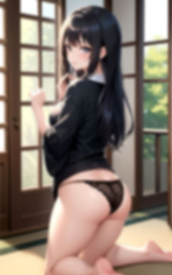 サンプル画像1:童貞くんを魅惑のヒップで誘惑してくる着物美人がエロすぎて…。(スーパーAI) [d_356430]