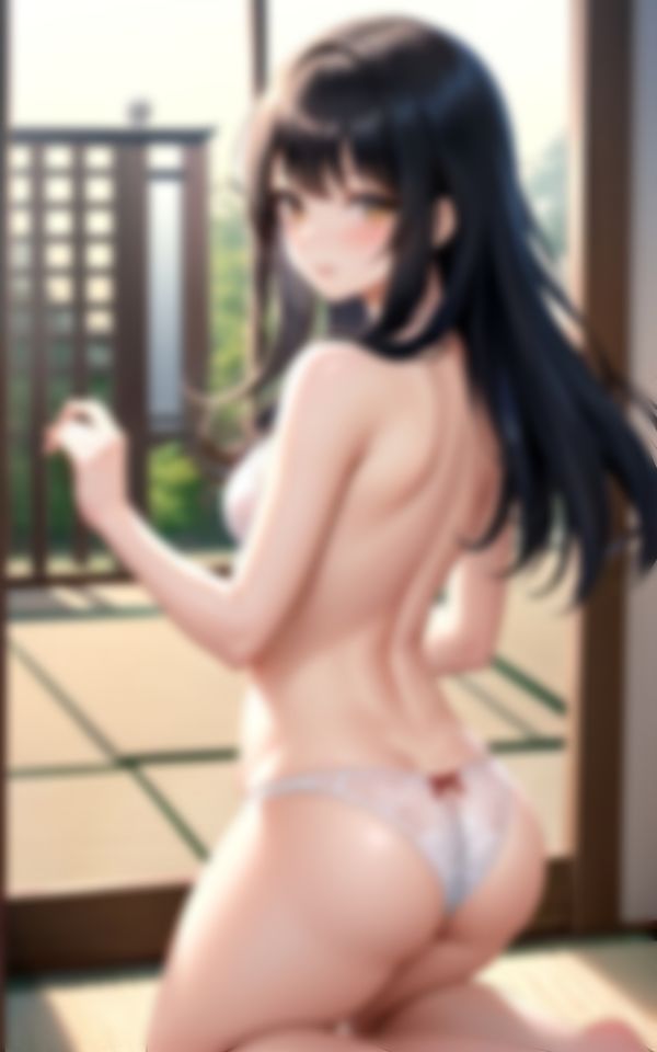 サンプル画像2:童貞くんを魅惑のヒップで誘惑してくる着物美人がエロすぎて…。(スーパーAI) [d_356430]