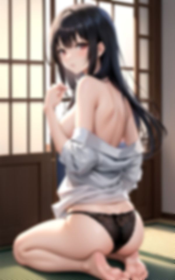 サンプル画像5:童貞くんを魅惑のヒップで誘惑してくる着物美人がエロすぎて…。(スーパーAI) [d_356430]