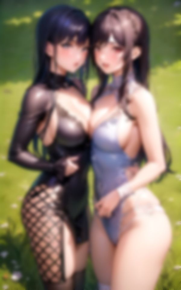 サンプル画像3:金持ち令嬢の淫乱パーティーに初めて参加したらヤバすぎた件について…。(えい愛AI) [d_356431]