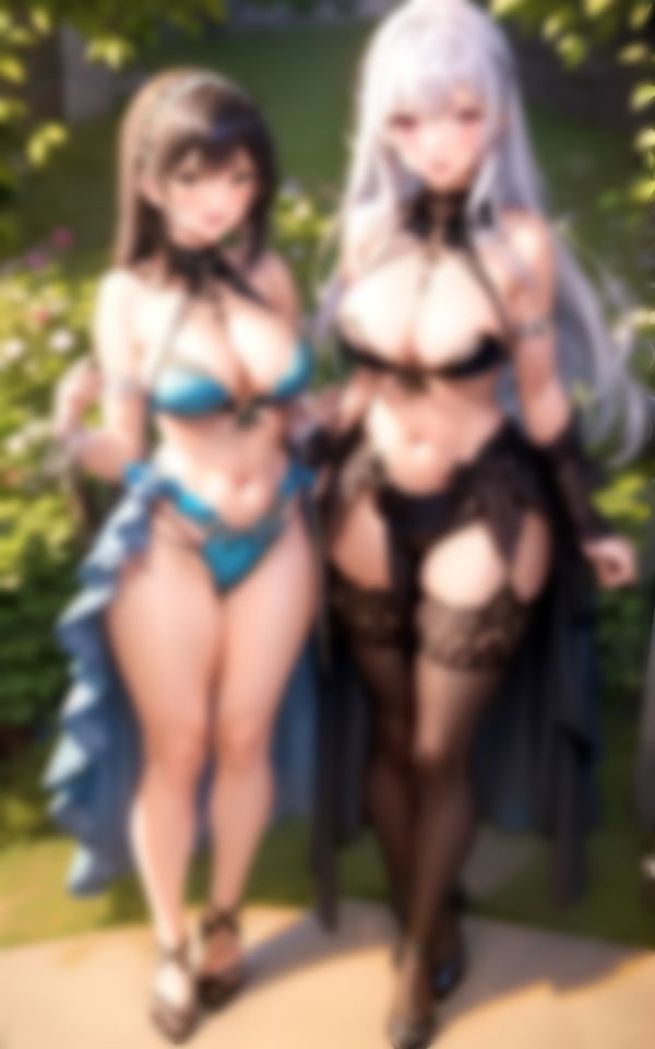 サンプル画像4:金持ち令嬢の淫乱パーティーに初めて参加したらヤバすぎた件について…。(えい愛AI) [d_356431]