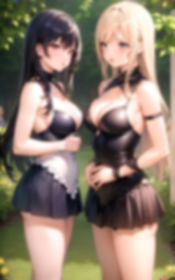 サンプル画像5:金持ち令嬢の淫乱パーティーに初めて参加したらヤバすぎた件について…。(えい愛AI) [d_356431]