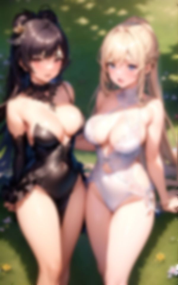 サンプル画像6:金持ち令嬢の淫乱パーティーに初めて参加したらヤバすぎた件について…。(えい愛AI) [d_356431]