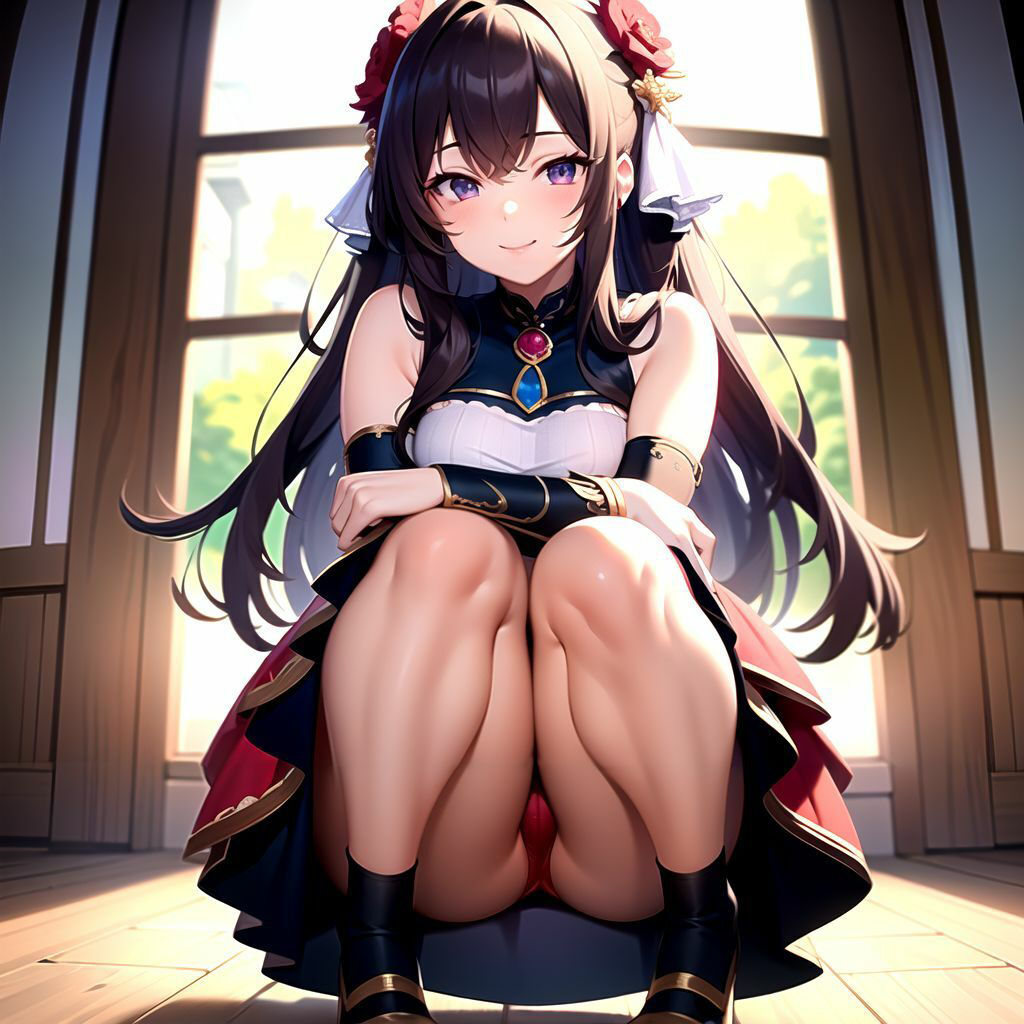 サンプル画像3:しゃがみパンチラは、良い(Kaleidoscope) [d_356449]