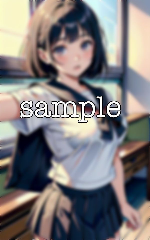 サンプル画像2:制服巨乳な彼女におもちゃを入れてみたら・・勝気な濡れ顔スペシャル・・・負けっぱなしの僕はついに彼女の弱点を知った(美少女戦隊神レンジャー) [d_356456]