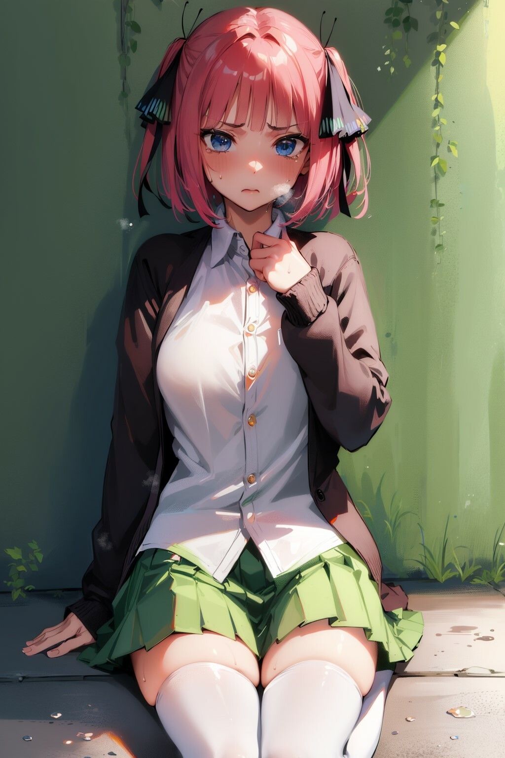 サンプル画像2:〇等分の花嫁 中野二〇 画像集(Be EROUSE) [d_356488]